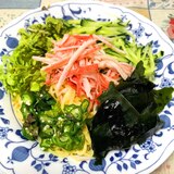 野菜たっぷりヘルシー冷麺